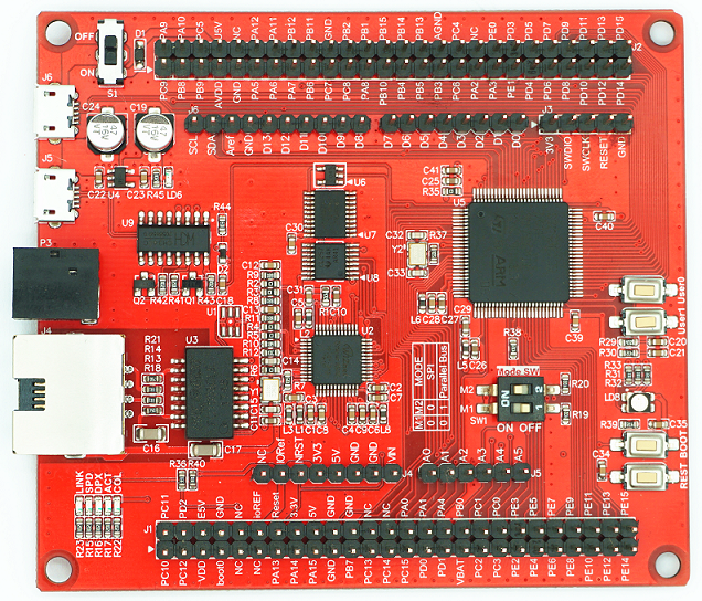 STM32F103+W5100S【开发板】 